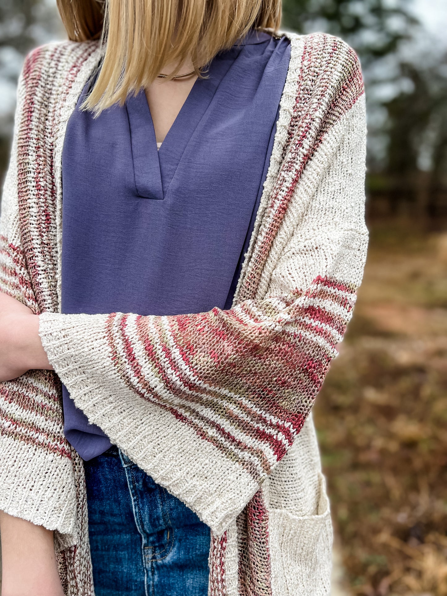 Boho Throw On Cardi