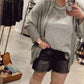 Judy Blue Black Fray Shorts
