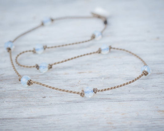 Princess Choker - Opalite