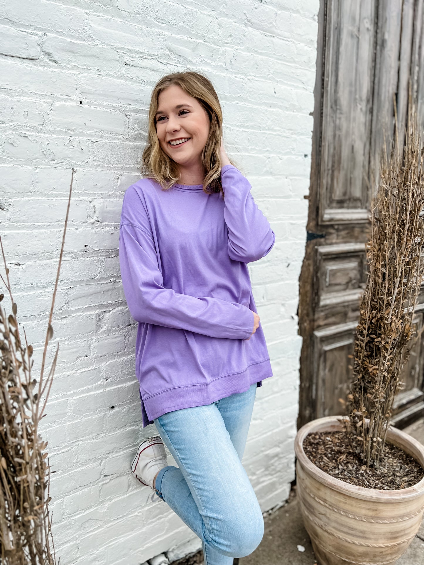 *DOORBUSTER* Lavender Pullover