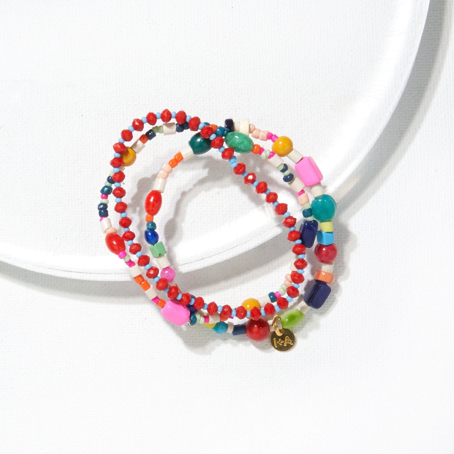 Rainbow Mix Beaded Bracelets